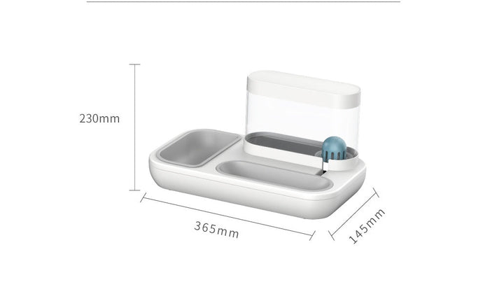 Elevate Your Pet's Dining Experience with the 4 Style Pet Cat Feeding Bow