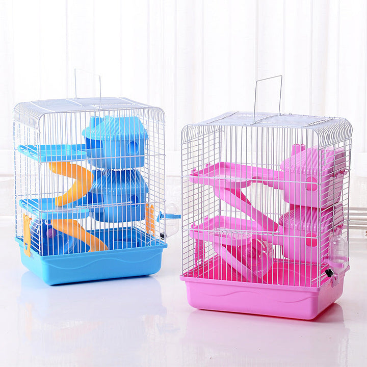 Discover the Luxury of the Three-Storey Hamster Cage Villa