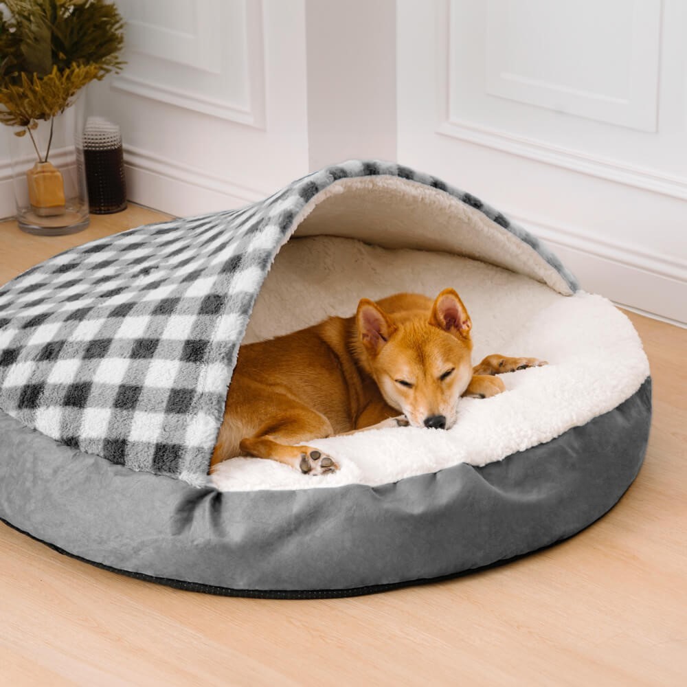 Plush Dog Nest Cat Bed