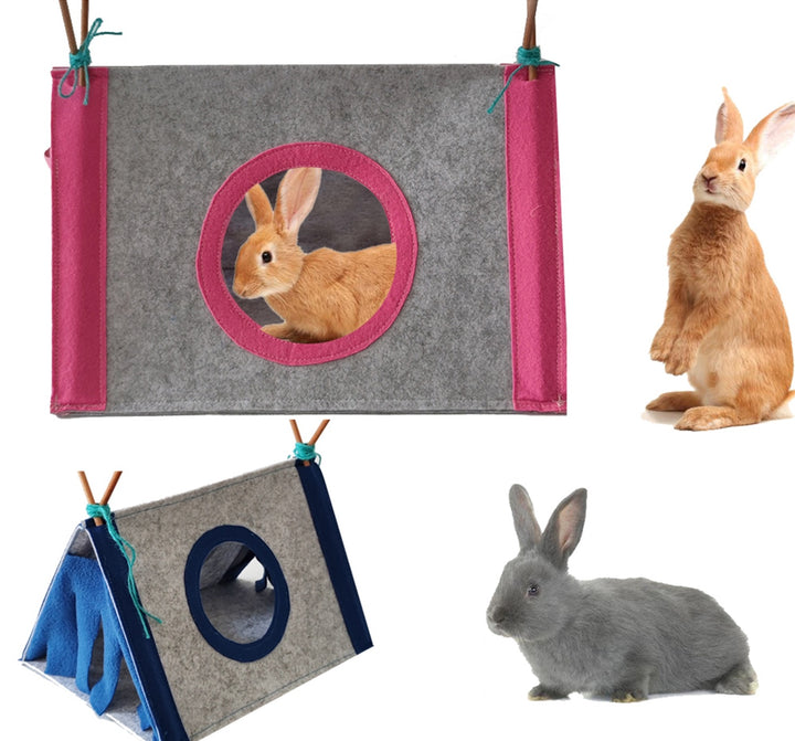 Small Pet Rabbit Nest Hamster House