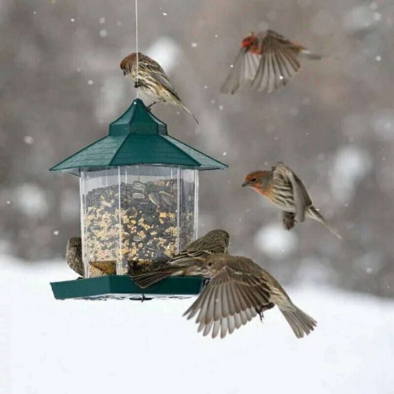 Outdoor Balcony Hanging Bird Feeder