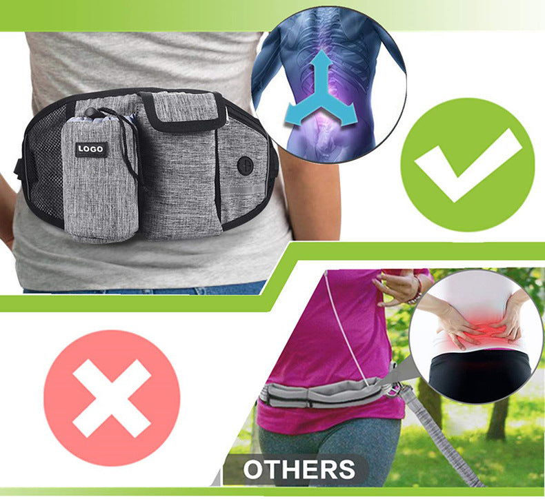 Dog Training Leash Waist Bag