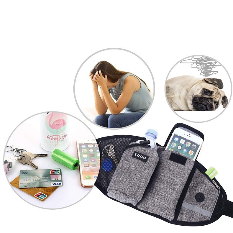 Dog Training Leash Waist Bag