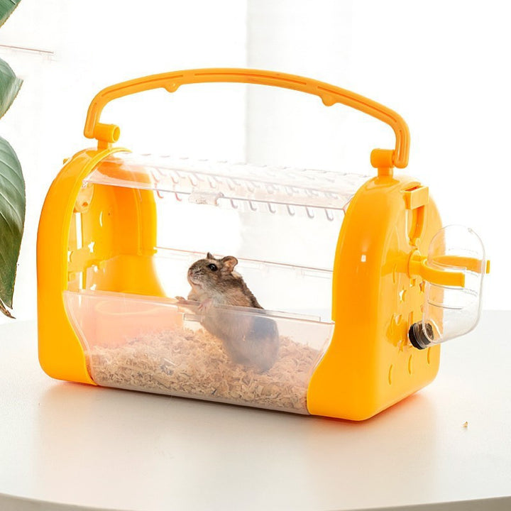 Portable Cage Transparent Bag Hamster