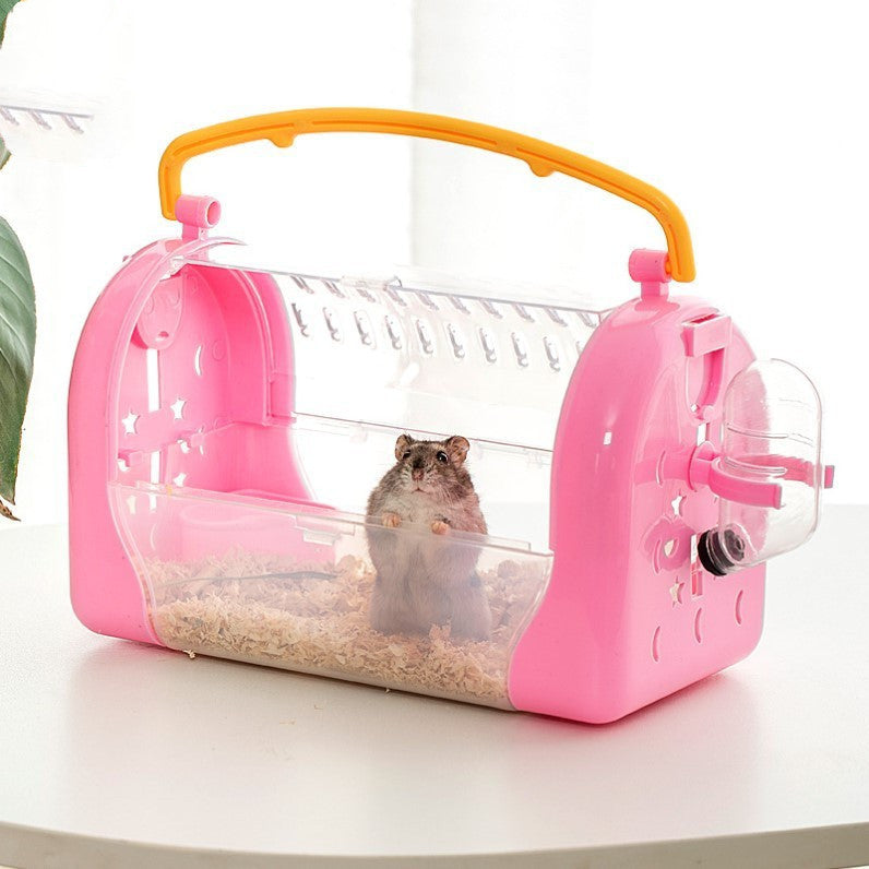 Portable Cage Transparent Bag Hamster