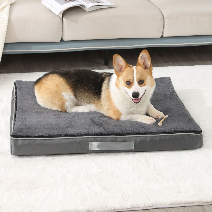 Big Pet Plush Memory Foam Bed