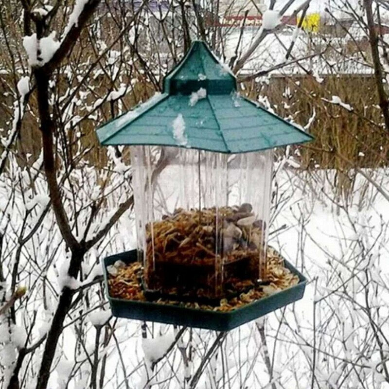 Outdoor Balcony Hanging Bird Feeder