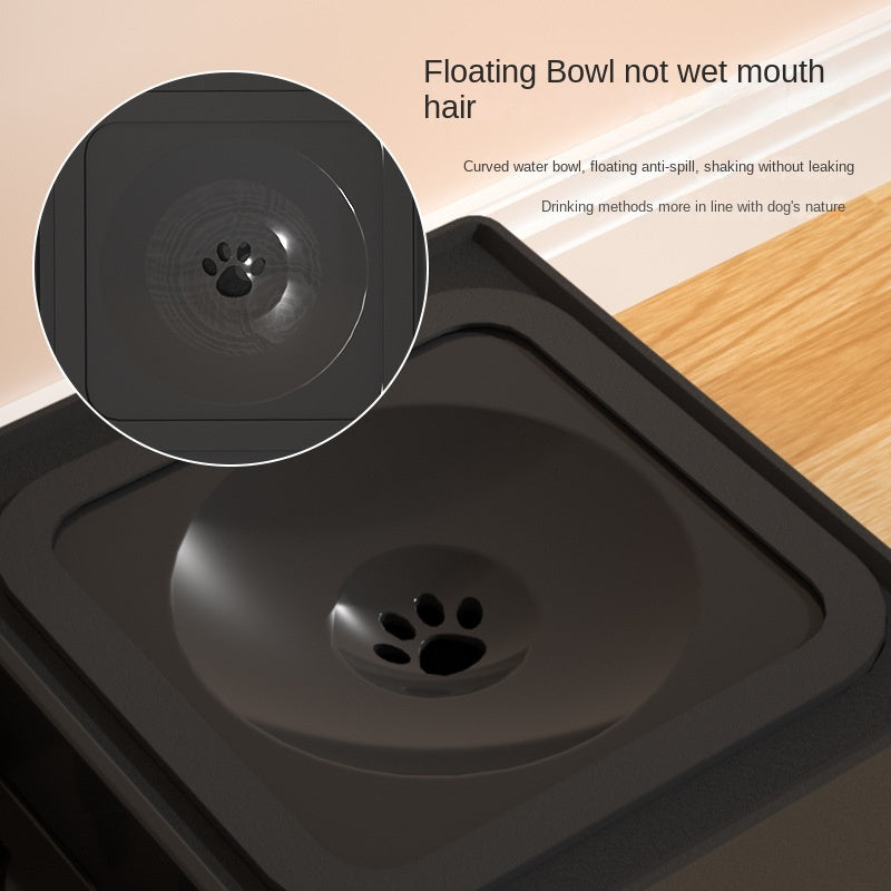 Dog Double Bowl Stand Adjustable Height