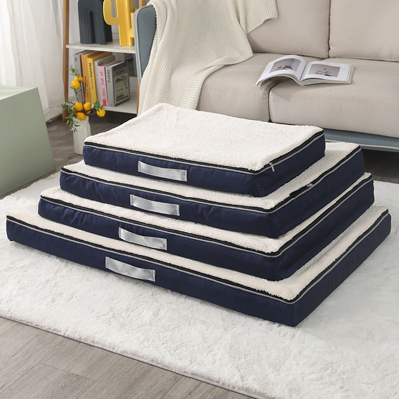 Big Pet Plush Memory Foam Bed