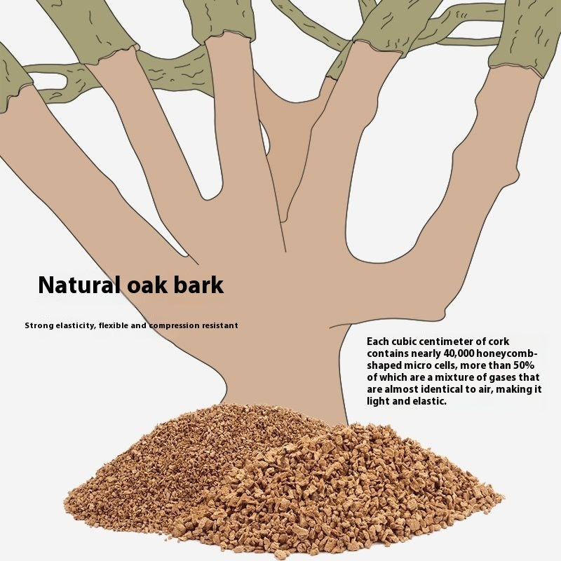 Oak Cork Hamster Digging Landscaping Supplies