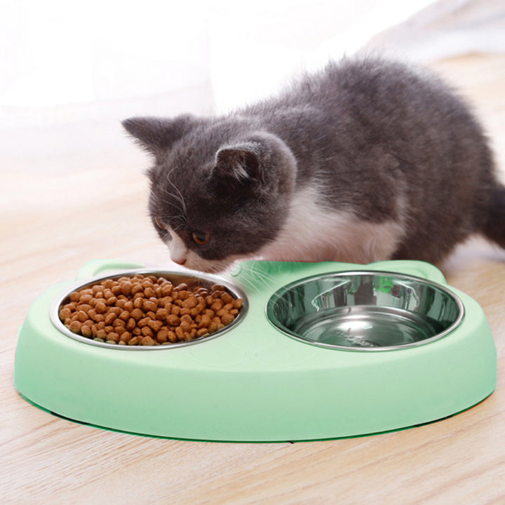 Pet Double Bowls Stainless Steel