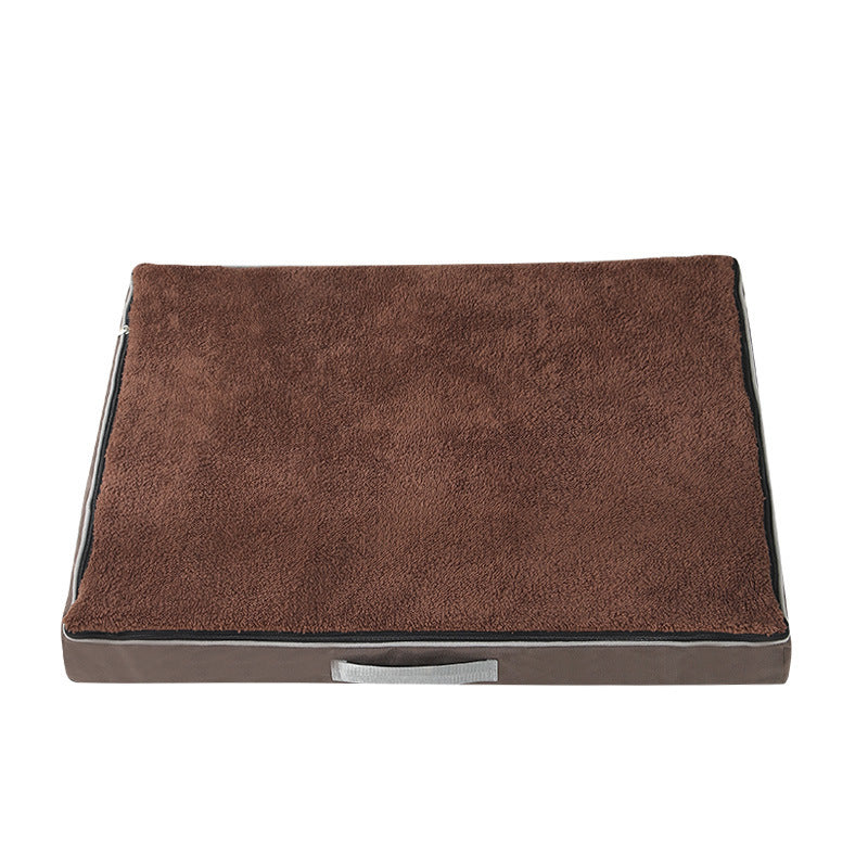 Big Pet Plush Memory Foam Bed