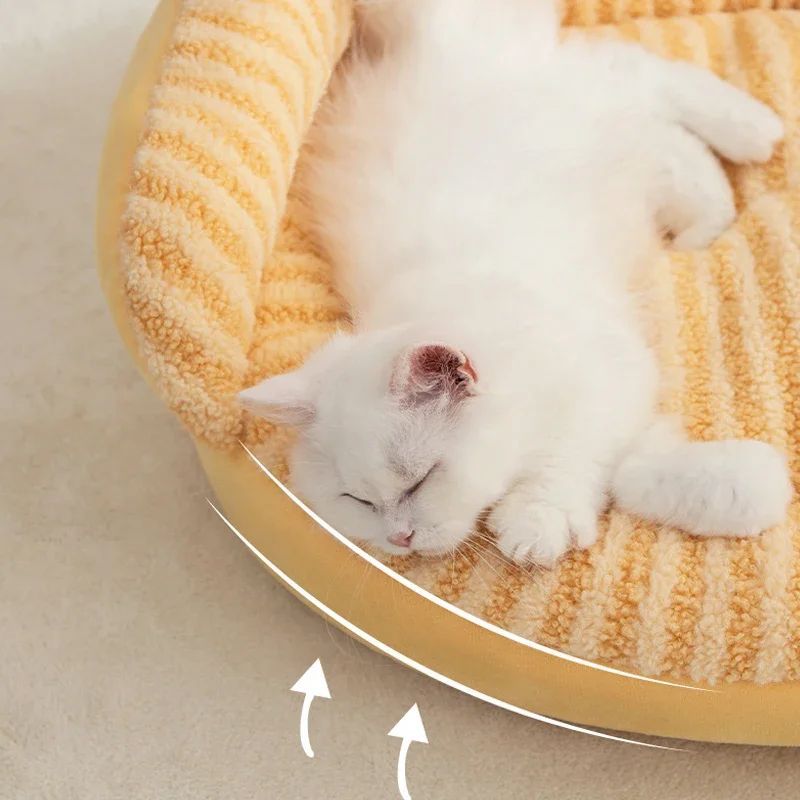 Pet Cat Bed Modern Plush Bed