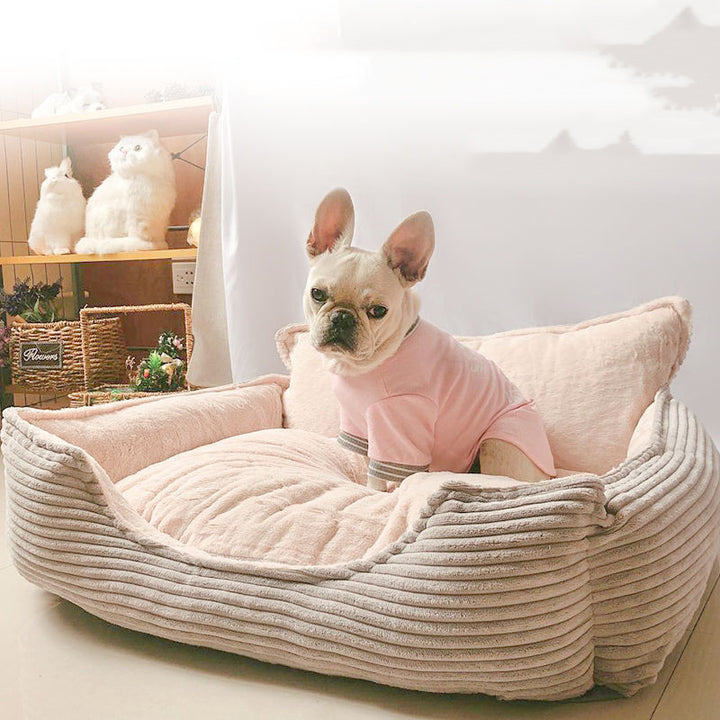 Removable And Washable Pet Kennel Dog Bed