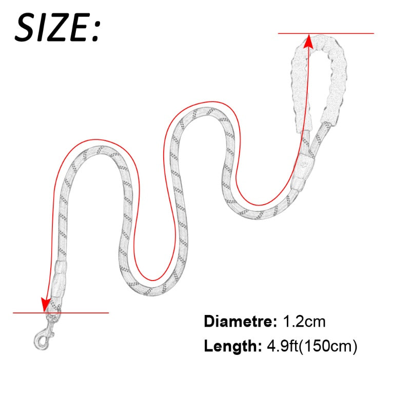 Reflective Nylon Pet Dog Leash