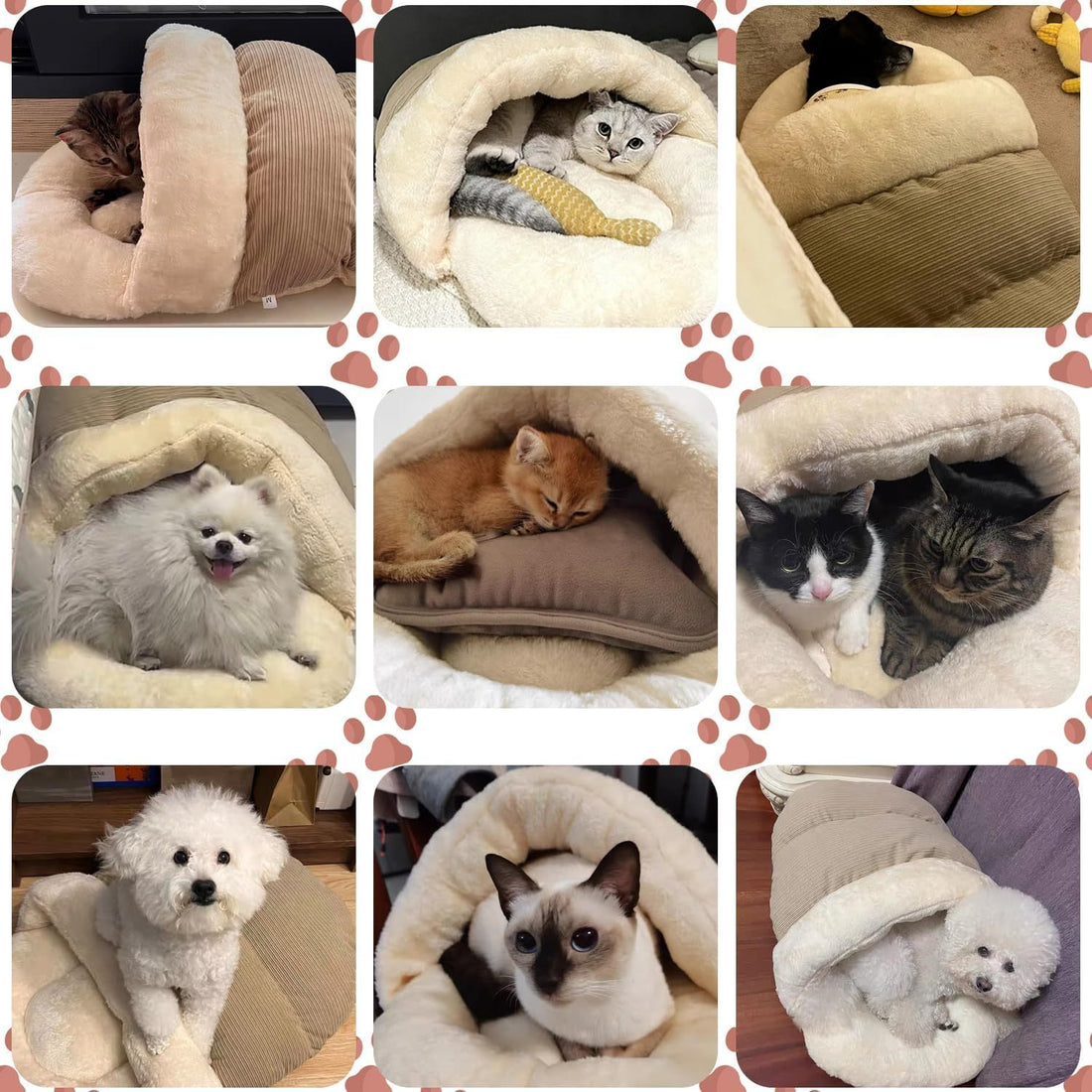 Warm Pet House Bed