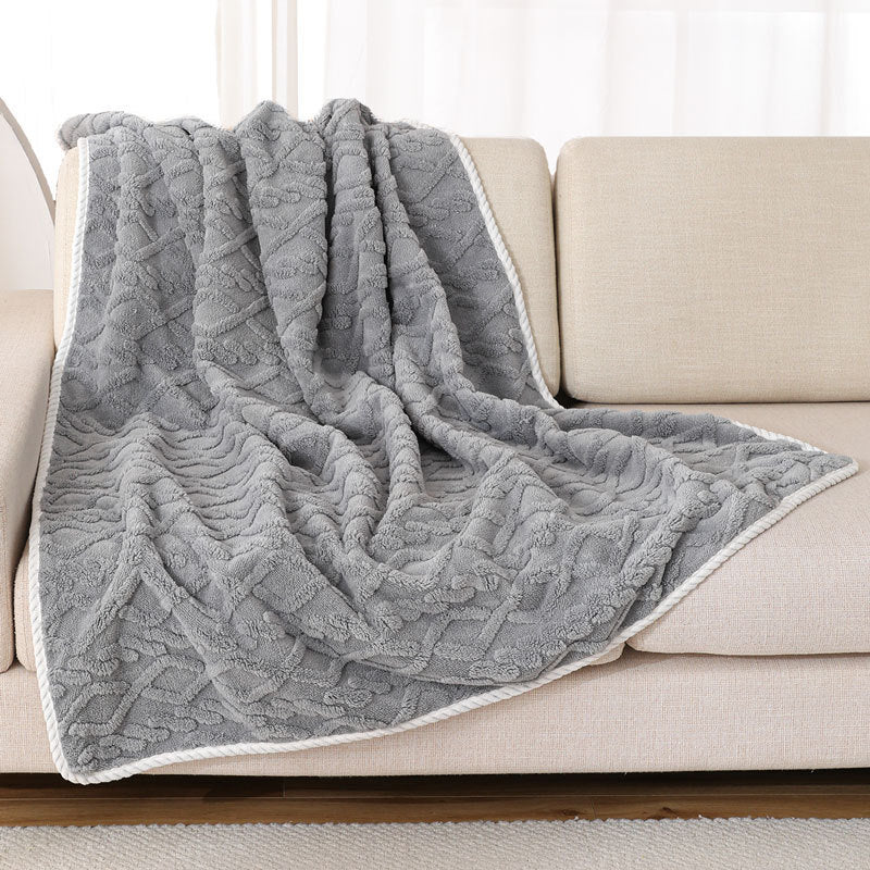 Pet Plush Blanket Thick Warm