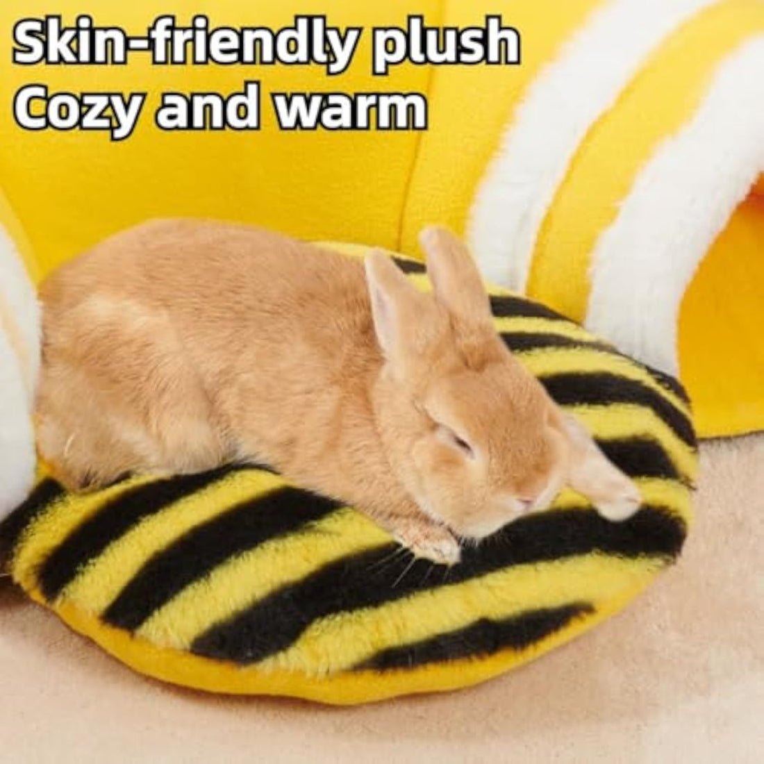 Warm Rabbit Hideout Tunnel Bed