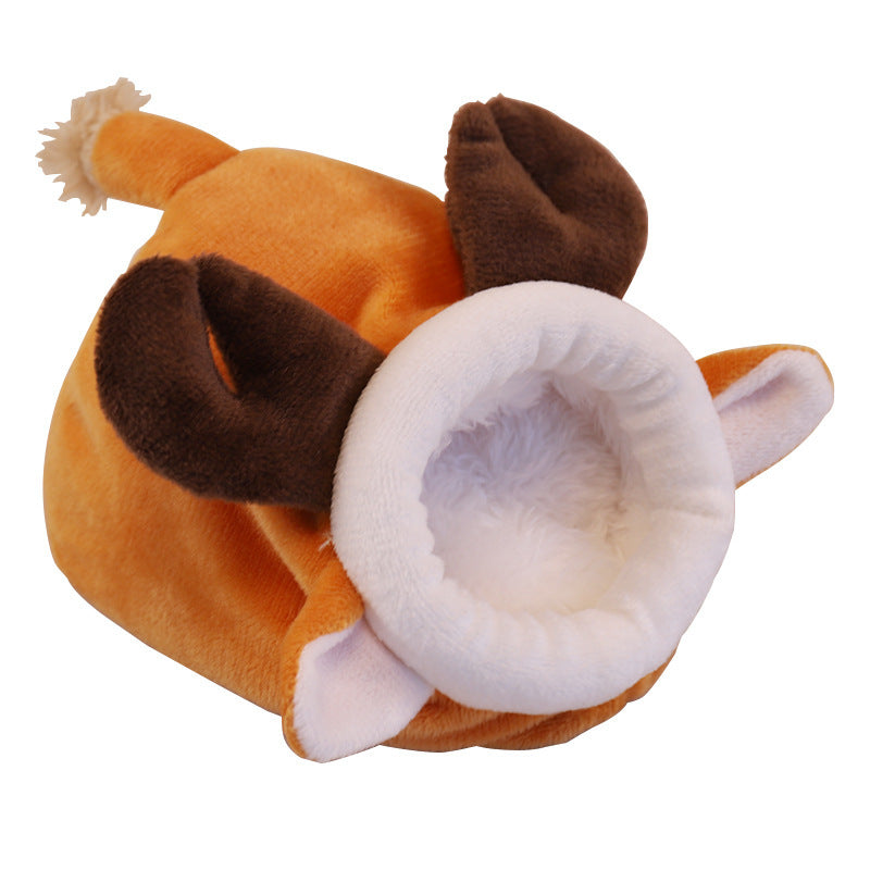 Warm Pet Cartoon Cage For Hamster