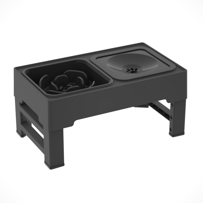 Dog Double Bowl Stand Adjustable Height