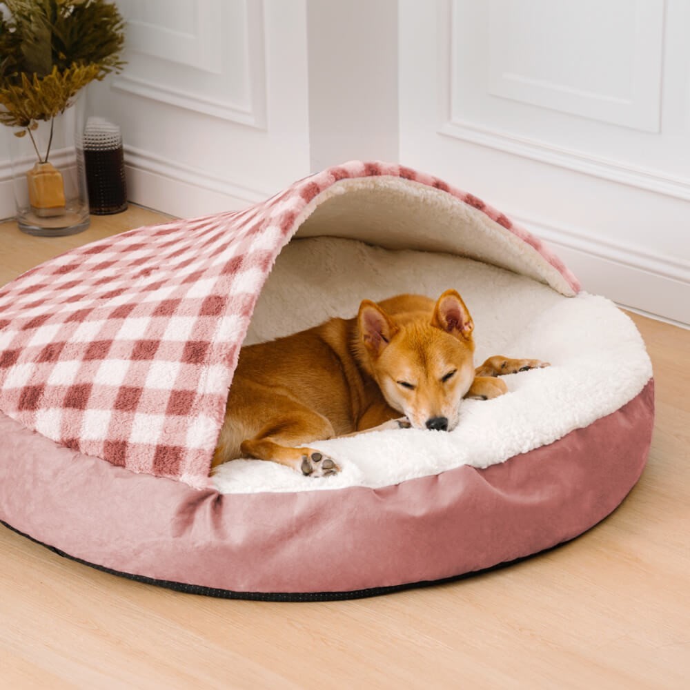 Plush Dog Nest Cat Bed