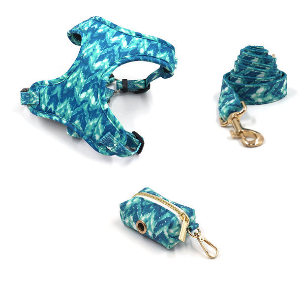 Pet Collar Leash Bow Knot