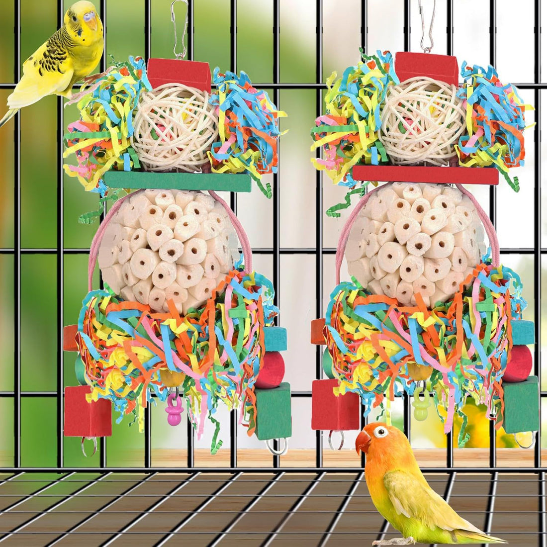 Parrot Toys Straw Ball
