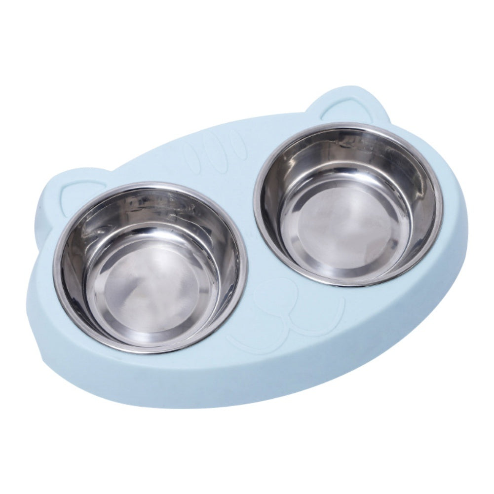Pet Double Bowls Stainless Steel