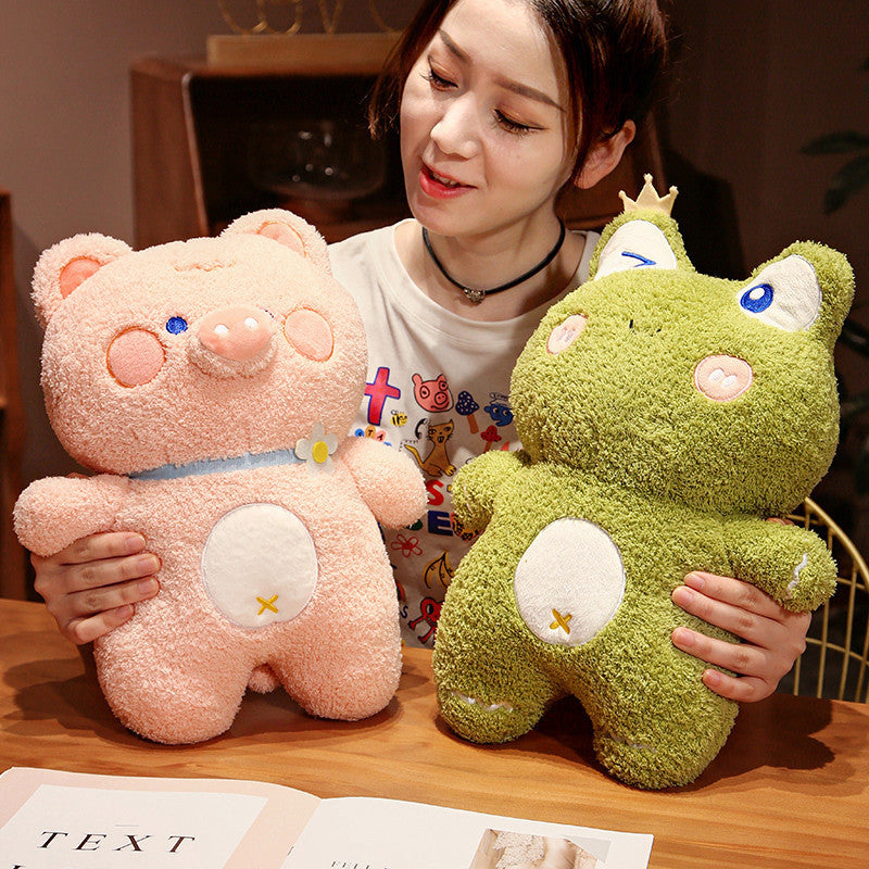 Rabbit Doll Pink Pig Plush Toys