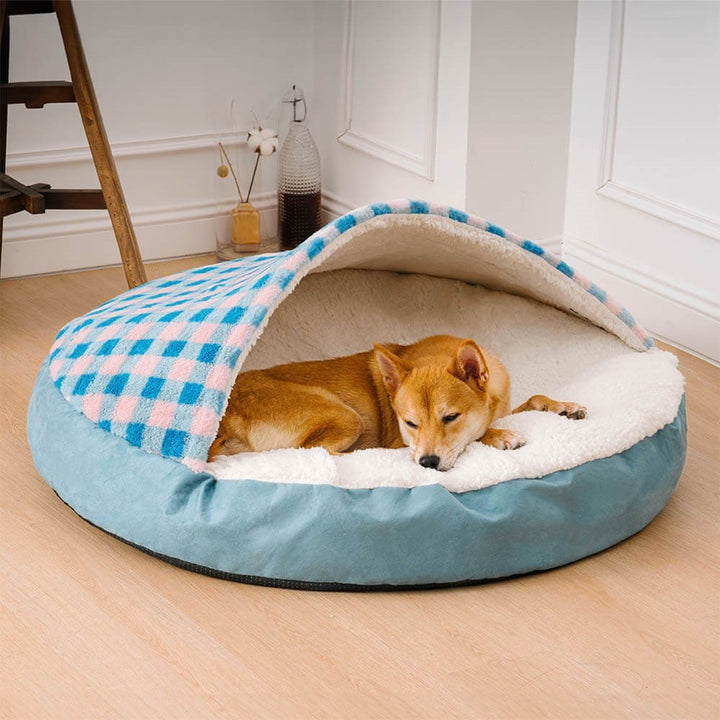 Plush Dog Nest Cat Bed