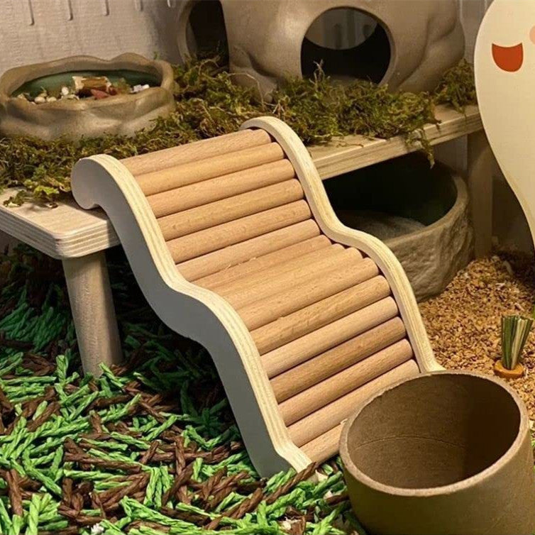 Wooden Hamster Small Animal Cage