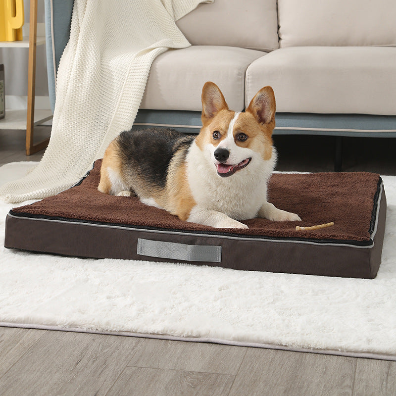 Big Pet Plush Memory Foam Bed