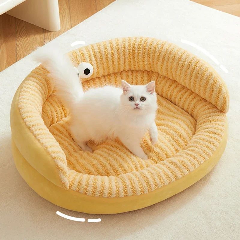 Pet Cat Bed Modern Plush Bed