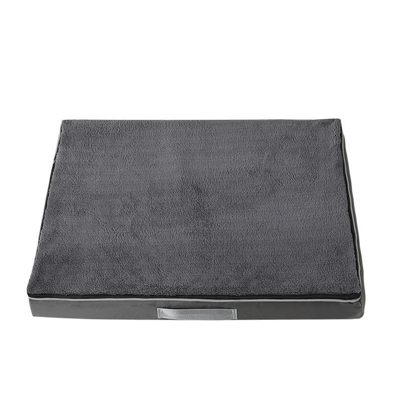 Big Pet Plush Memory Foam Bed