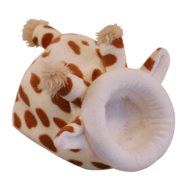 Warm Pet Cartoon Cage For Hamster